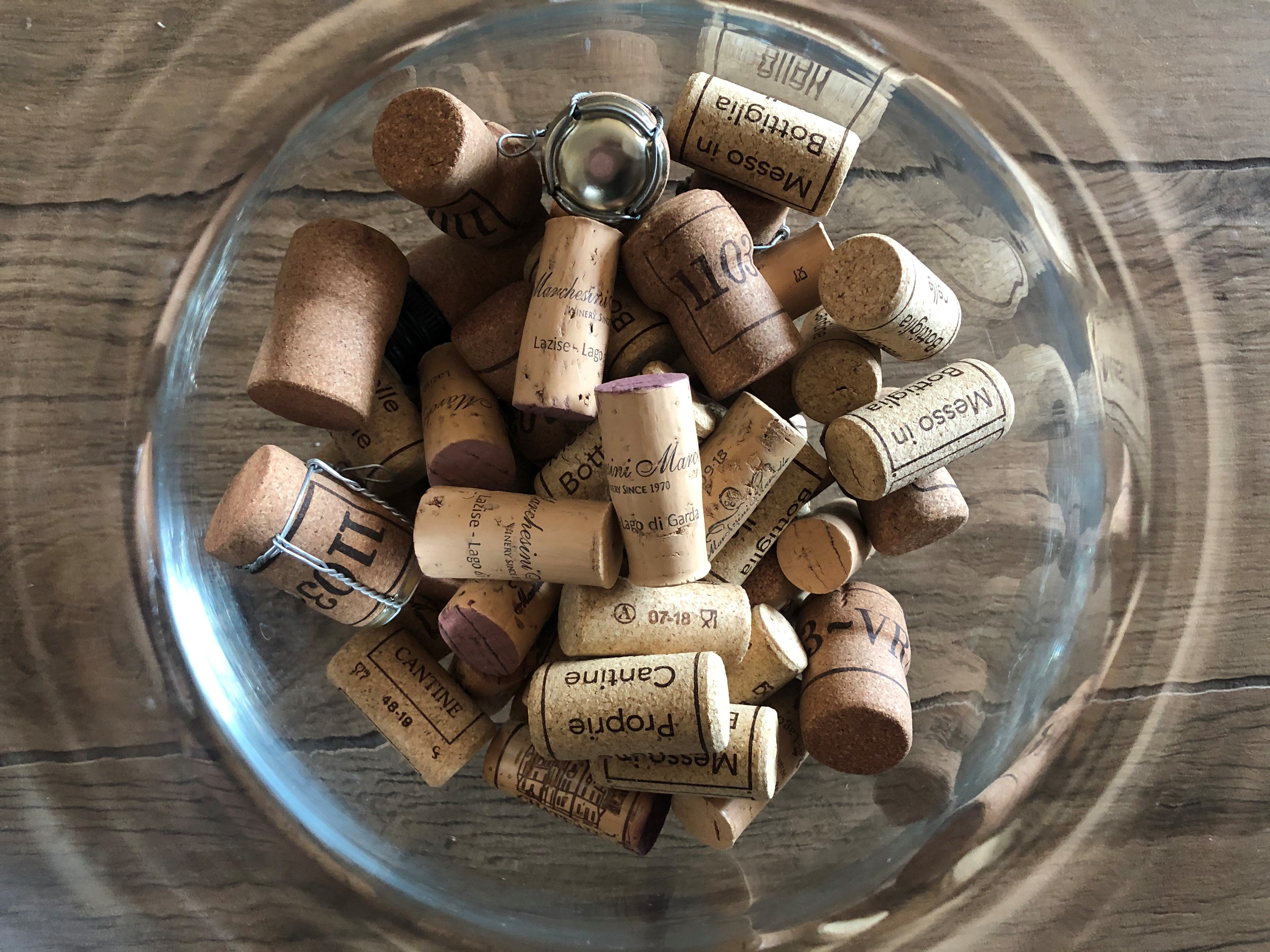 ottimi per la vinificazione in casa Tappi in Sughero in Legno Naturale BESTONZON 10 Pezzi Tappi per Vino Standard 